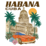 Cuba Havana Graphic Sticker