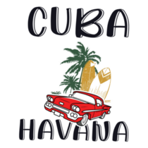 Cuba Havana Old Car Sticker