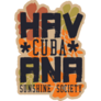 Cuba Havana Sunset Sticker