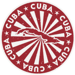 Cuba Stamp Sticker