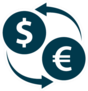 Currency Exchange Sticker