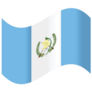 Curved Guatemala Flag Sticker