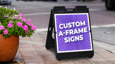 Custom A-Frame Signs Thumb