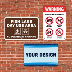 Custom Aluminum Sign Designer