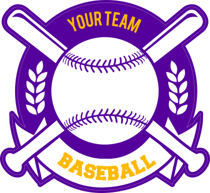 Custom Baseball Magnet with Banner