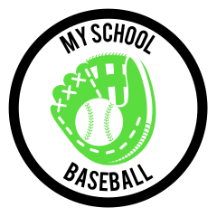 Custom Baseball Mitt Circle Magnet