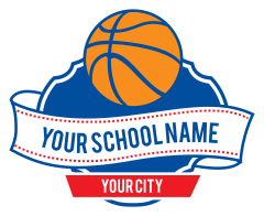 Custom Basketball Plaque and Banner Sticker