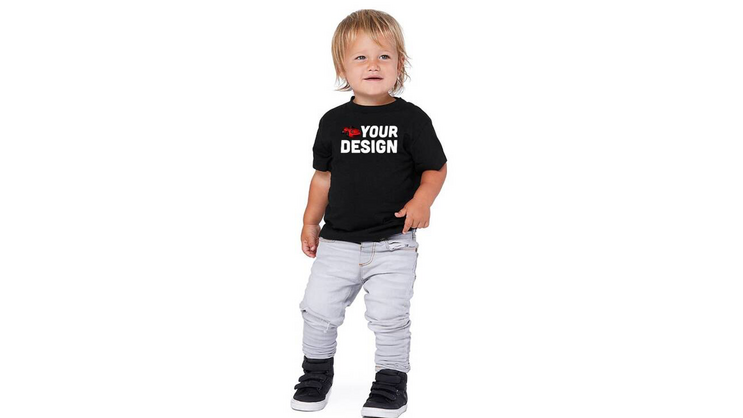 Custom Black Toddler Shirt