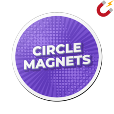 Example of a custom circle magnet