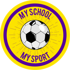 Custom Circle Soccer Ball with Burst Sticker