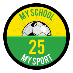 Custom Circle Soccer Ball with Half Burst Sticker