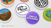 Custom Circle Sticker Stacks