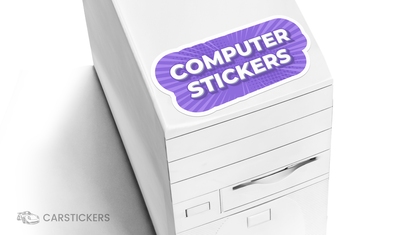 Custom Computer Tower Sticker