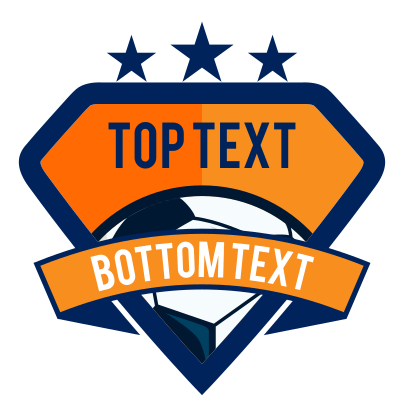 Custom Diamond Soccer Sticker