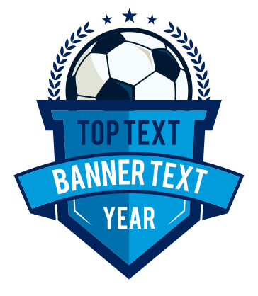 Custom Die-Cut Banner Soccer Sticker