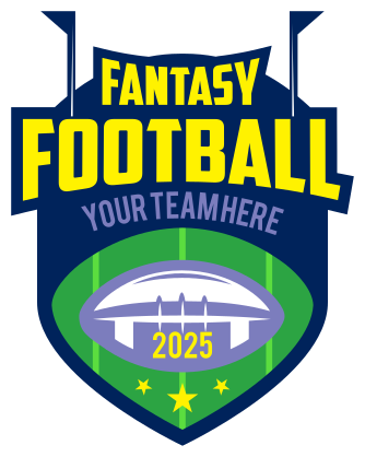 Custom Fantasy Football Team Sticker