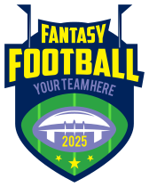Custom Fantasy Football Team Sticker