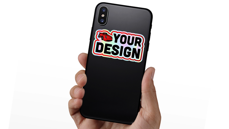 Custom Holographic Die Cut Sticker