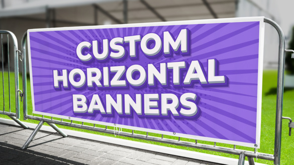 Custom Banners - Vinyl Promotional Displays & Printing