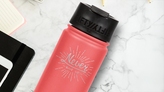 Custom laser engraved 20 oz water bottle
