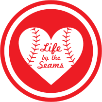 Custom Life by the Seams Circle Magnet