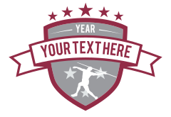 Custom Mens Track Javelin Sticker