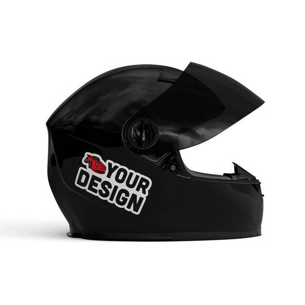 Custom Helmet Stickers - Design or Personalize Your Own