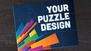 Custom Multicolor 12 Piece Puzzle