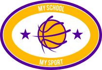 Custom Oval with Stars Basketball Sticker