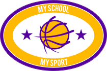 Custom Oval with Stars Basketball Sticker