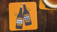 Custom Paper Drink Coasters