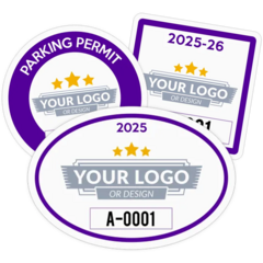 Custom Parking Permits With Your Logo