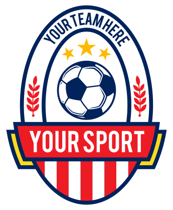 Custom Pendant Soccer Sticker