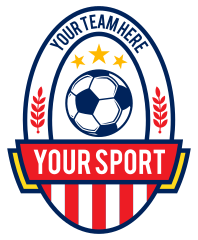 Custom Pendant Soccer Sticker