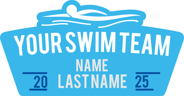 Custom Personal Swimmer Sticker