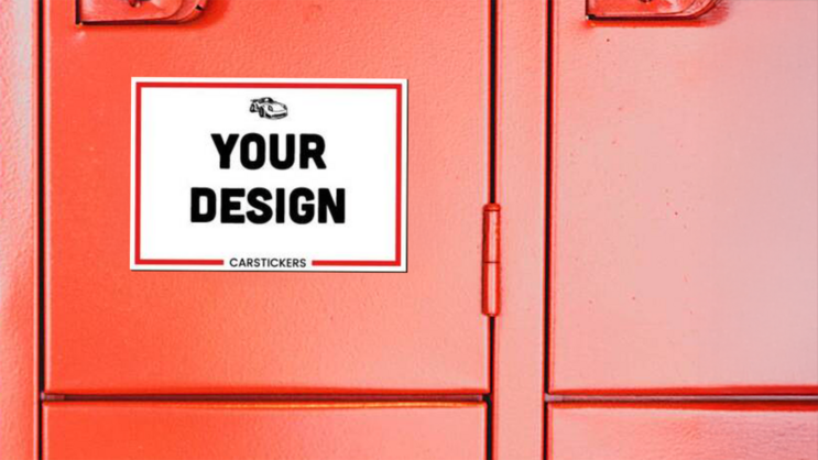 Custom Rectangle Locker Magnet