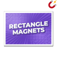 Example of a custom rectangle magnet