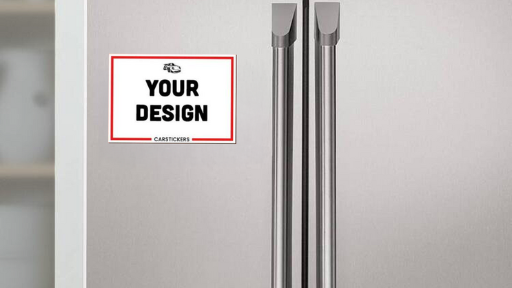 Custom Rectangle Refrigerator Magnet