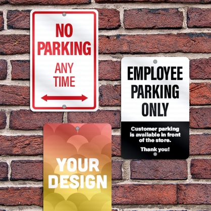 Custom Reflective Aluminum Sign Designer