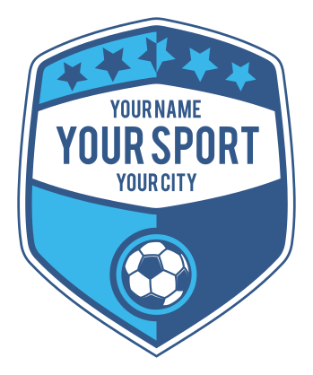 Custom Retro Soccer Sign Sticker