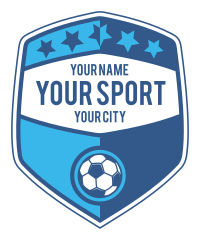 Custom Retro Soccer Sign Sticker