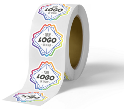 Custom Die Cut Labels Sticker Rolls with Free Shipping