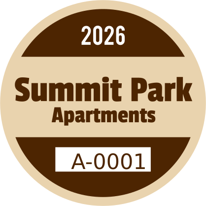 Custom Round Apartment Parking Permits