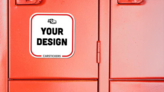 Custom Rounded Square Locker Magnet