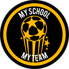 Custom Shooting Soccer Ball with Stars Circle Sticker