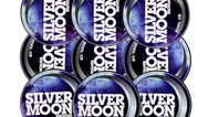 Custom Silver Moon Brewing Circle Stickers