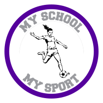 Custom Soccer Girl Circle Sticker