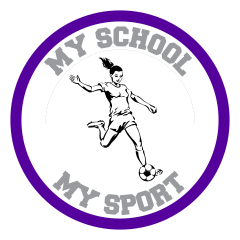 Custom Soccer Girl Circle Sticker