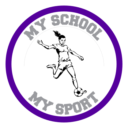 Custom Soccer Girl Circle Sticker