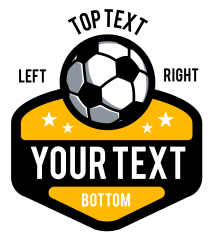 Custom Soccer Star Patch with Stars